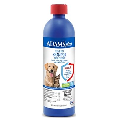 Adams™ Plus Flea & Tick Cleansing Shampoo with Precor, 12 oz